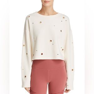 Alo yoga Cadence cropped pullover sweatshirt